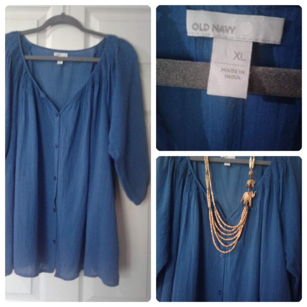 Old Navy boho blouse